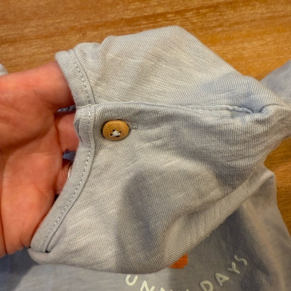 ZARA Toddler Boy Seagull Good Times & Sunny Days Tshirt size 12-18M - Picture 5 of 6